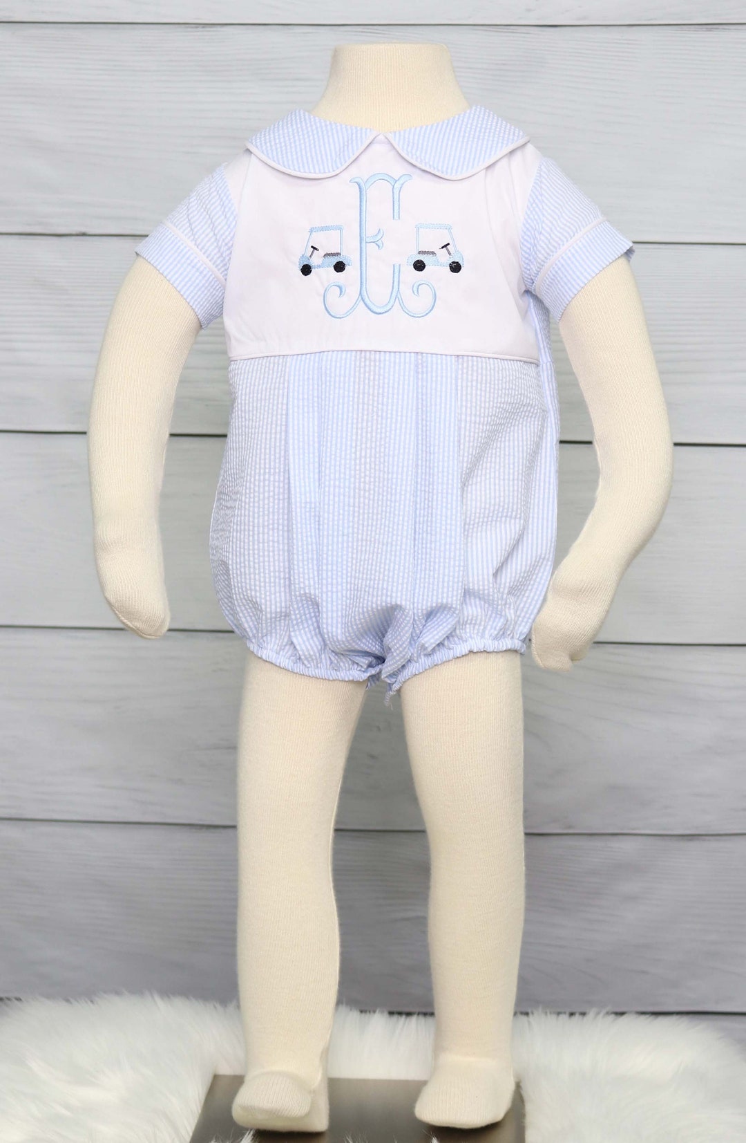 Baby Boy Golf Outfit, Baby Golf Outfit, Baby Caddy Outfit, Golf Bubble