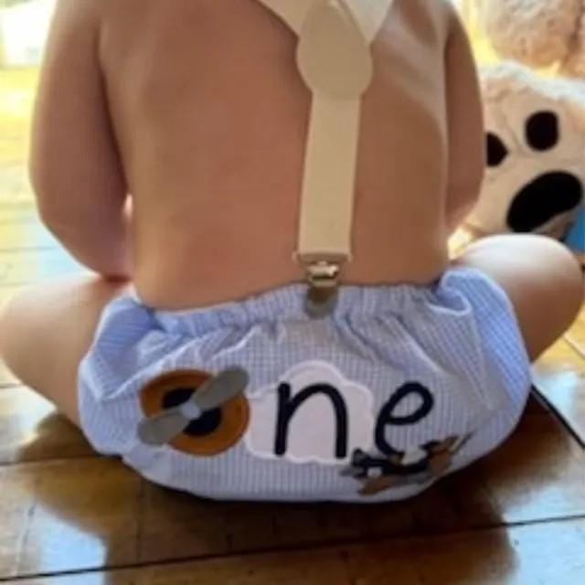 Time Flies First Birthday, Airplane Diaper Cover, Time Flies Cake Smash Outfit, Airplane Cake Smash Outfit, Zuli Kids 295274