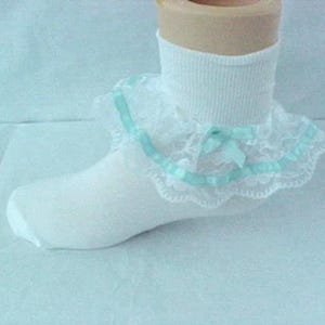 Ruffle Socks, Baby Socks, Pageant Socks, Girls Socks, Lace Socks, Girls ...