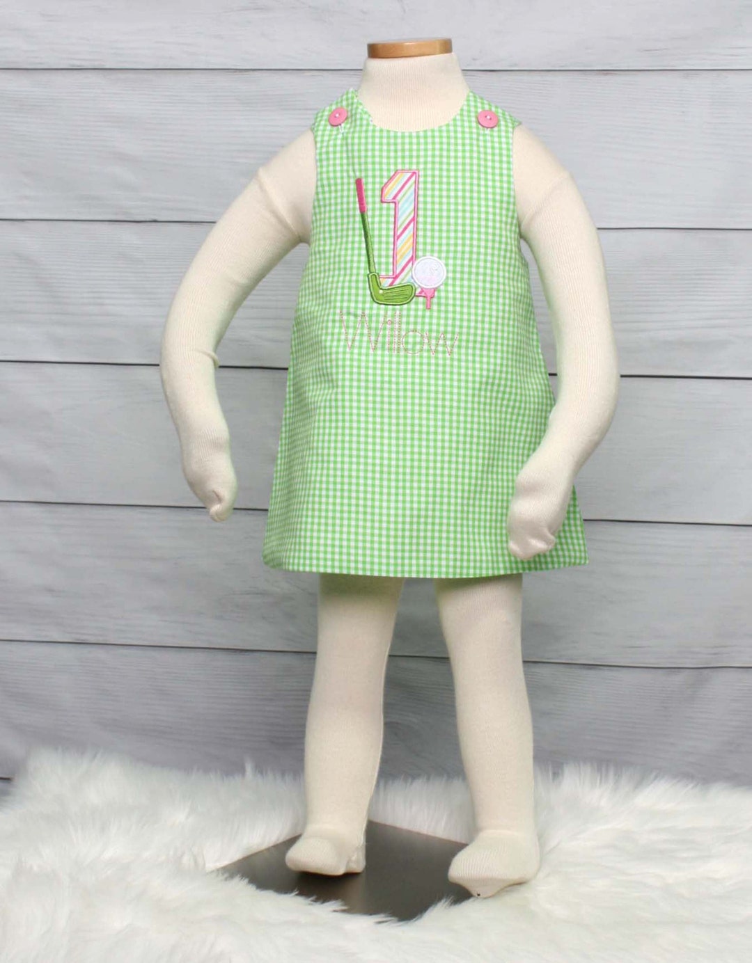 Baby Girl Golf Outfit, Baby Golf Dress, Infant Girl Golf, Baby Girl