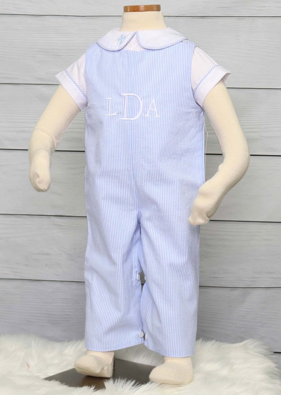 Baby Baptism Outfit, Boys Dedication Outfit, Wedding Overalls for Boy