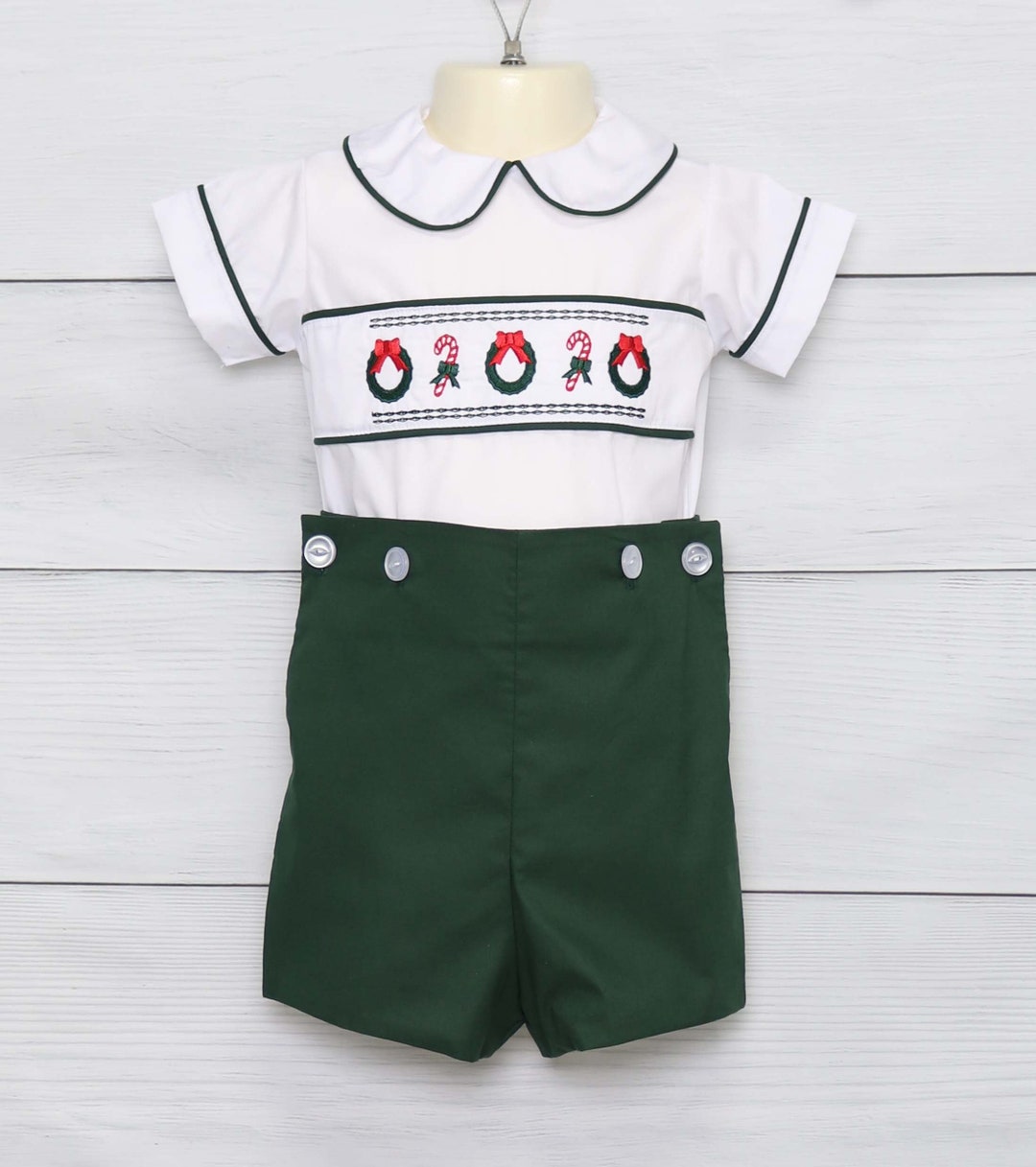 Baby Boy Christmas Outfit, Boys Christmas Outfit, Baby Boy Christmas ...
