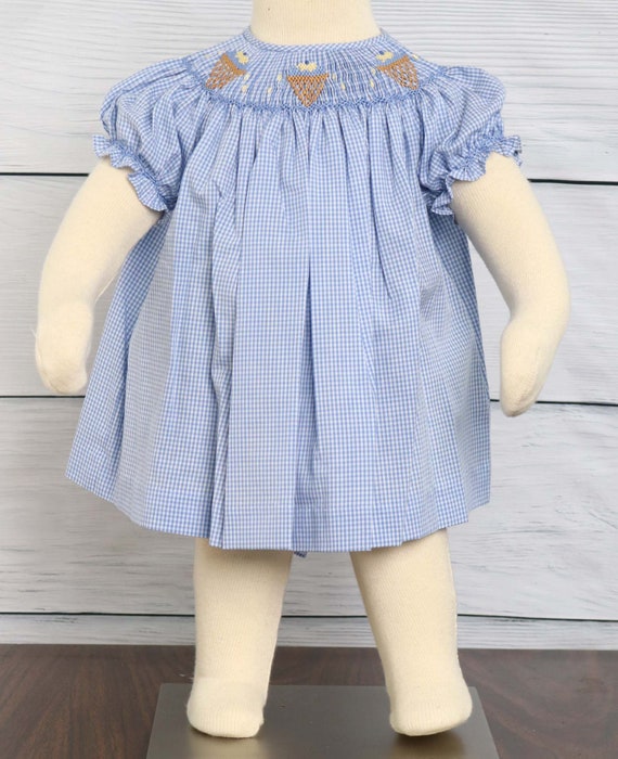 Vestiti per neonate con punto smock vestiti per bambini vestiti