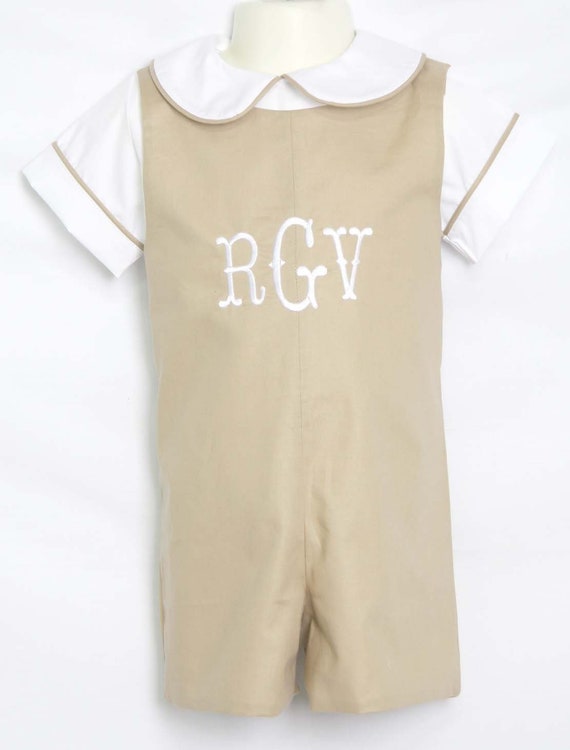 baby boy khaki outfit