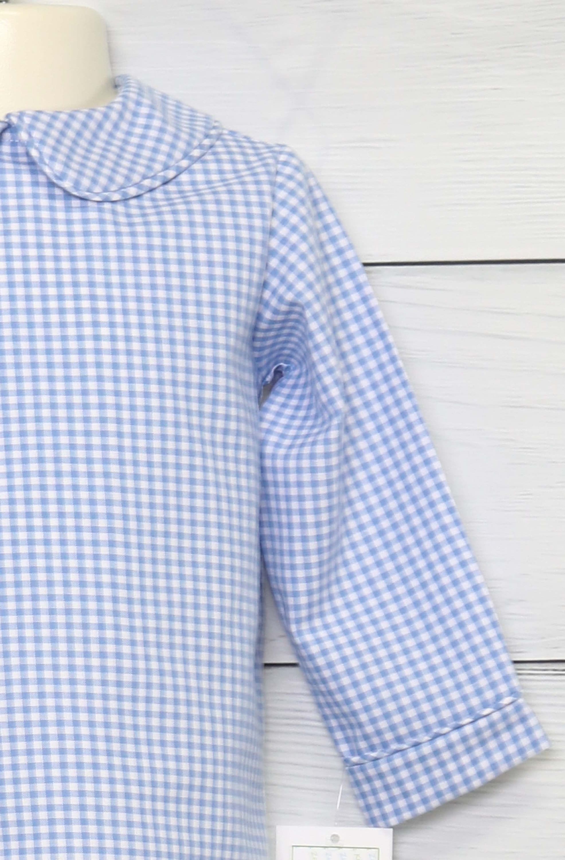 Peter Pan Collar Shirt Boys Boys Peter Pan Collar Shirt Kids Etsy