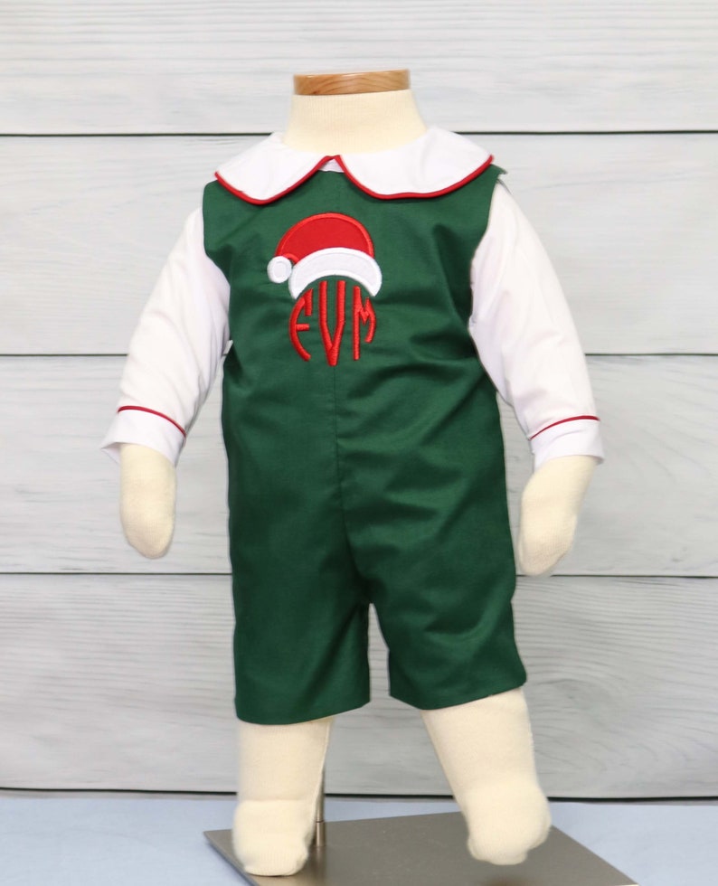 etsy baby boy christmas outfits