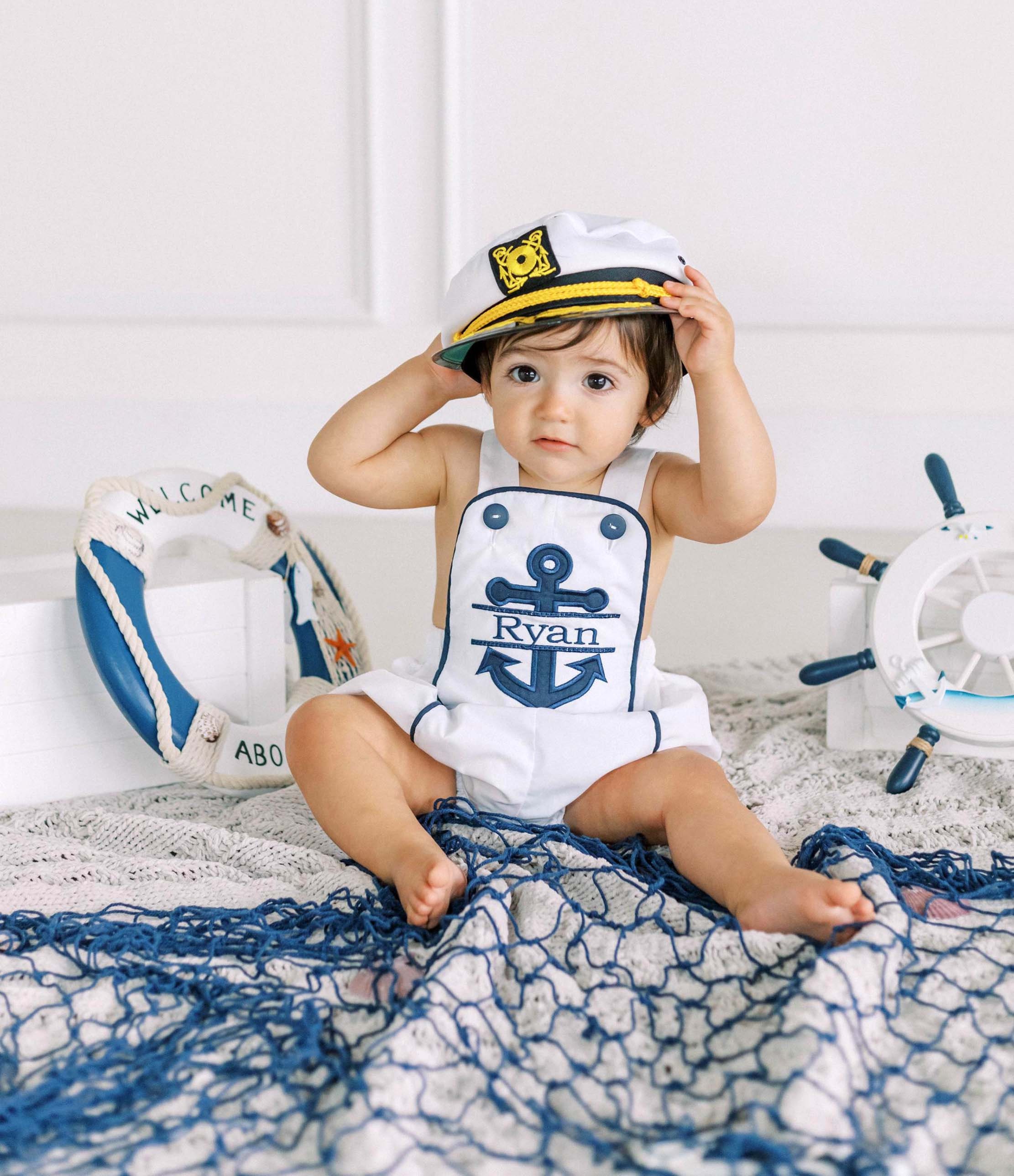 メーカー 一覧 Baby Boy Suit Sailor Baby Sunsit, Boys Sunsuit, Boy Sunsuit, 家庭用ゲームソフト