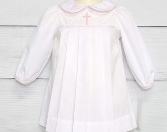 Vestido de bautizo para niña, vestido de bautizo para niña, vestido de bautizo de reliquia, vestido de bautizo, vestido blanco para niña 294774