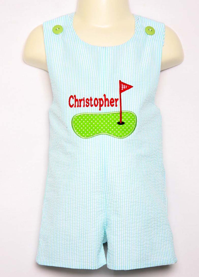 Baby Boy Golf Newborn Golf Baby Golf Outfit Golf Jon Jon Etsy