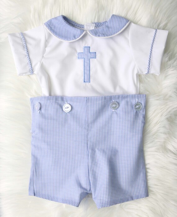 Christening Outfits for Boys, Boys Baptism Outfit, Baby Boy Baptism Outfit, Baptism Boy Outfit, Baby Boy Christening, Newborn Romper, 294401 Il_570xn