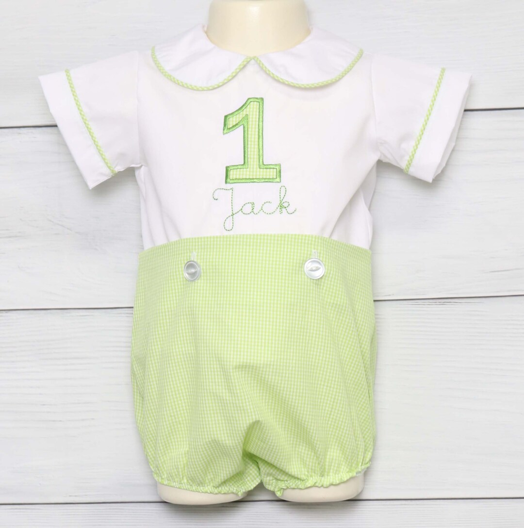 Baby Boy One Year Birthday Outfit, First Birthday Boy, Personalized