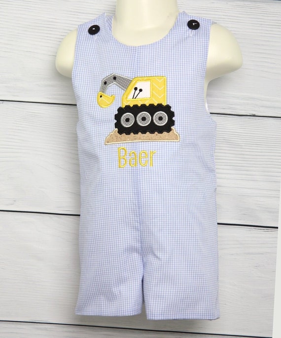 Construction Birthday Outfit, Construction Romper, Construction Smash Cake Outfit, Construction Cake Smash Outift, Zuli Kids 292901 Il_570xn