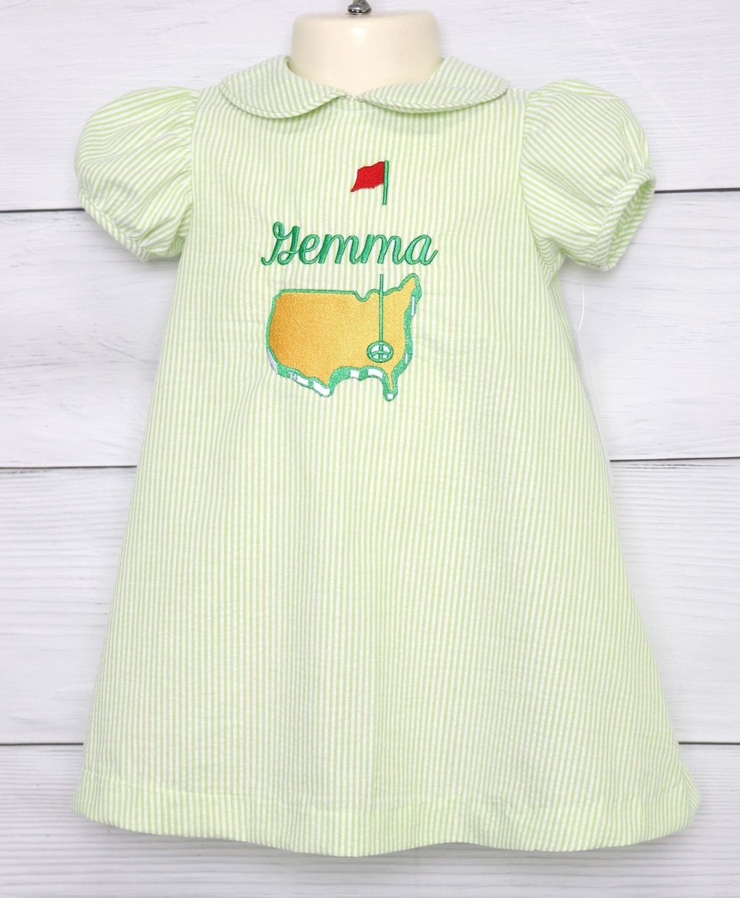 Baby Girl Golf Outfit, Baby Golf Dress, Golf Tournament, Baby Golf