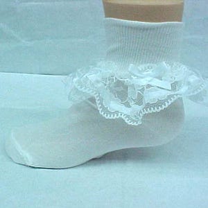 Lace Socks, Baby Socks, Frilly Socks, Lace Trim Socks, Kids Socks, Newborn Socks, Toddler Socks, Little Girl Socks, Zuli Kids 292407