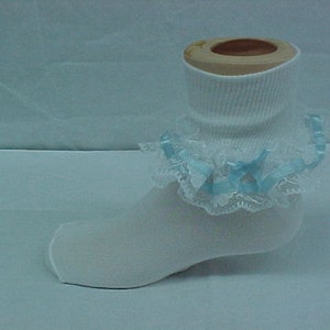 Lace Socks, Baby Socks, Frilly Socks, Lace Trim Socks, Kids Socks, Newborn Socks, Toddler Socks, Little Girl Socks, 292362