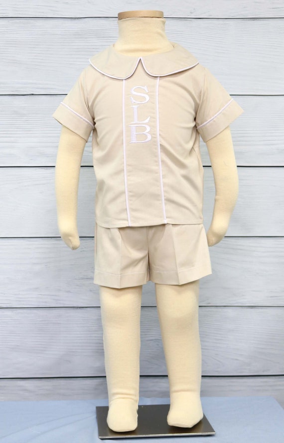 Ring Bearer Outfit, Boys Ring Bearer Outfit, Toddler Romper, Baby Wedding Outfit, Boys Dressy Outfit, Toddler Boy Wedding Outfit, 293886 Il_570xn