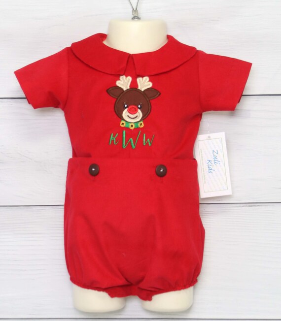 baby boy first christmas outfit