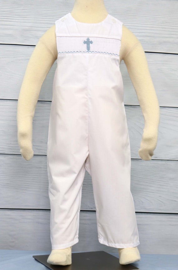 baby boy blessing romper