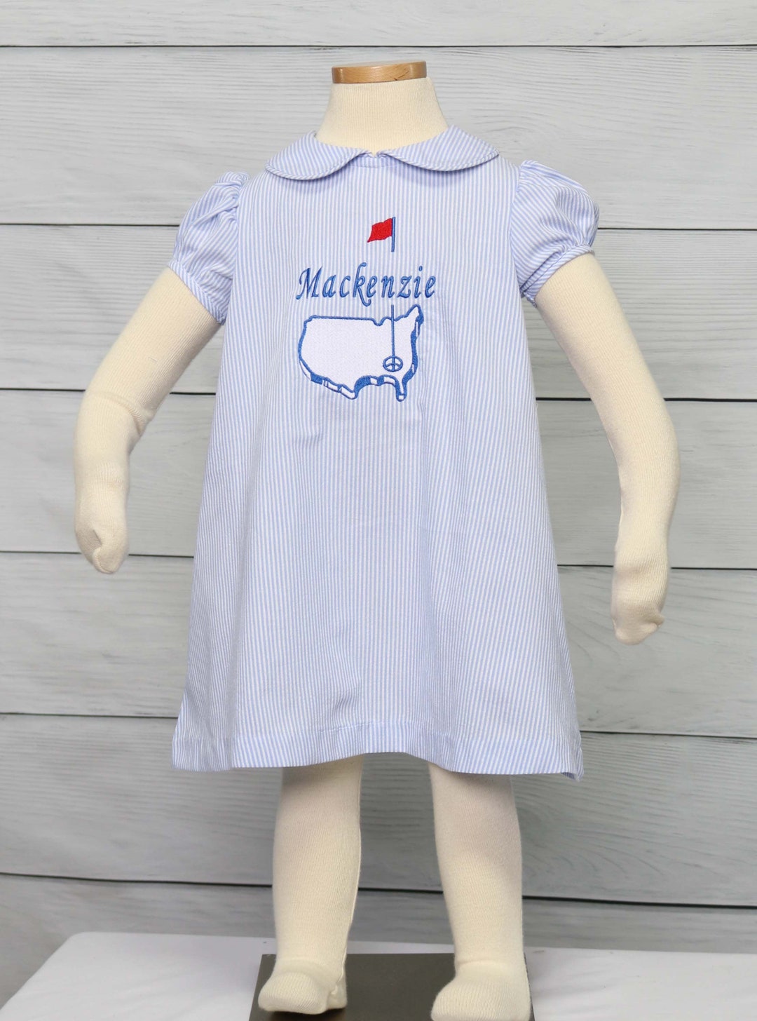 Baby Girl Golf Outfit Baby Golf Dress Masters Tournament Etsy