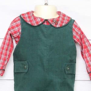 Kerstoutfit voor jongen – vakantieromper voor peuters – Gepersonaliseerde kerstoutfit van Zuli Kids 295442