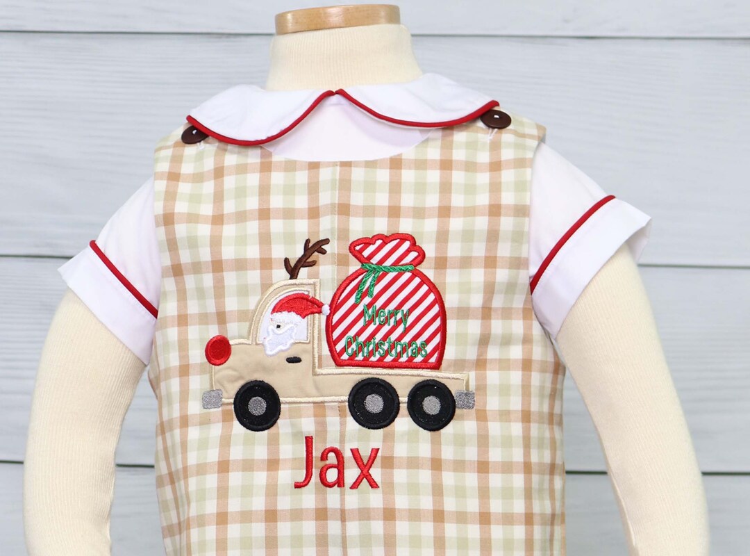 Baby Boy Christmas Outfit, Baby Boy First Christmas Outfit, Infant Boys