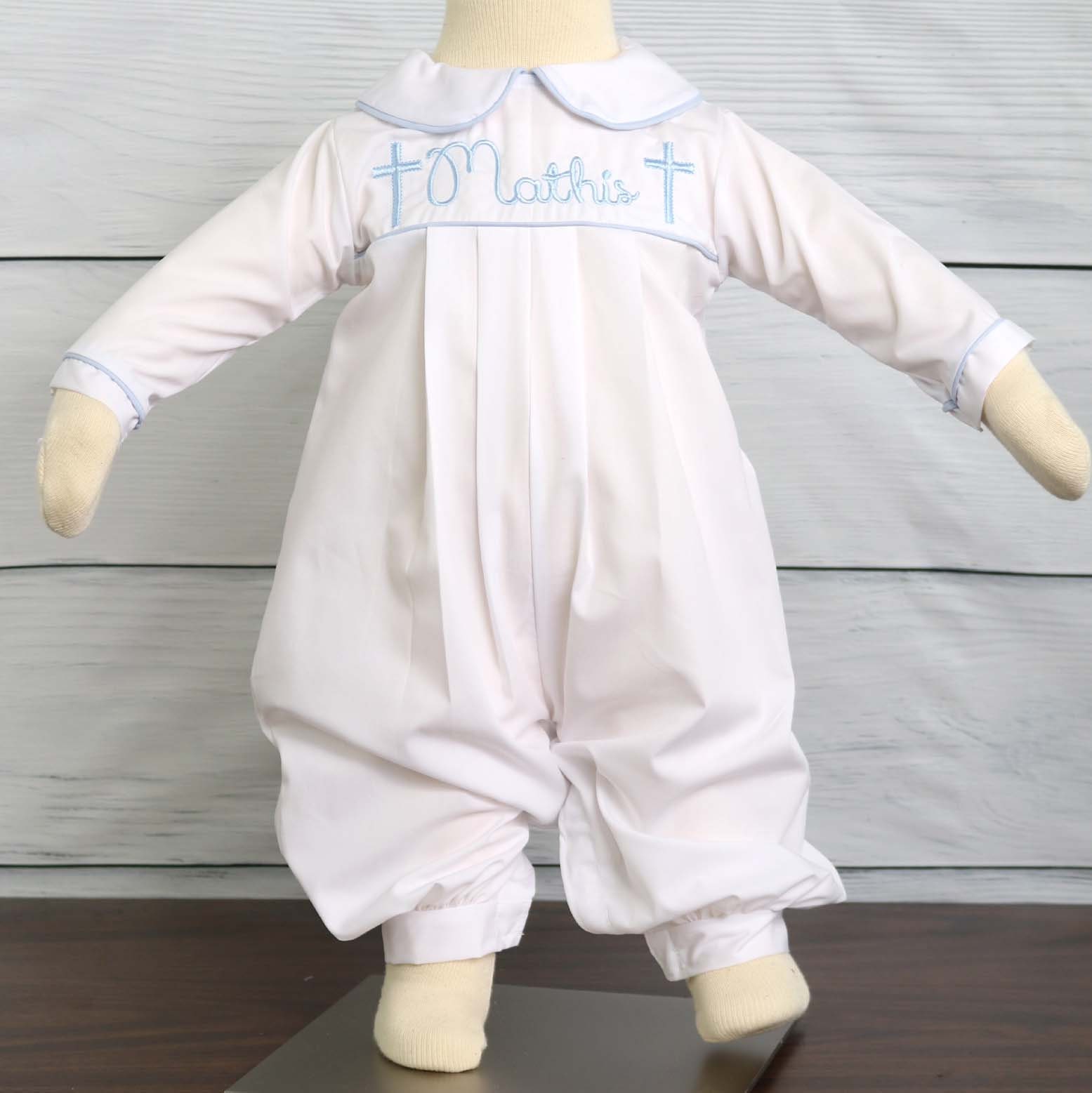 Baby Boy Baptism Outfit Baptism Boy Outfit Boy Christening | Etsy