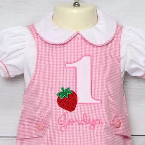 Strawberry Dress, Berry First Birthday, 2nd Birthday Outfit Girl, Baby Girl Strawberry, Cake Smash Outfit Girl, Zuli Kids 295343