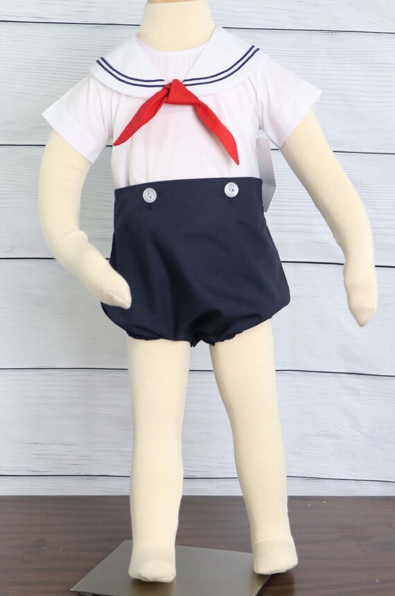 sailor suit baby boy