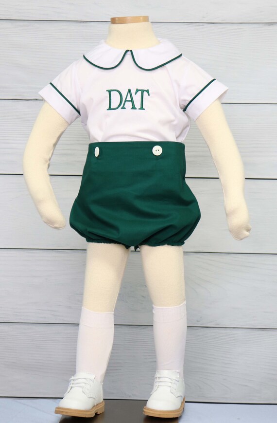 baby boy first christmas outfit personalized