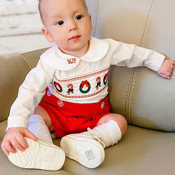 Baby Boy kerstoutfit, jongens kerstoutfit, babyjongen kerst, jongen kerstoutfit, kerstoutfit babyjongen, Zuli Kids 294724