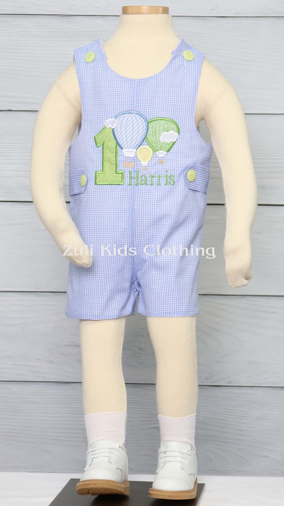 Baby Boy First Birthday Outfit, Hot Air Balloon Birthday Outfit Boy, Up Up and Away, Hot Air Balloon 1st Birthday, One Year Old Boy 294184 Il_570xn