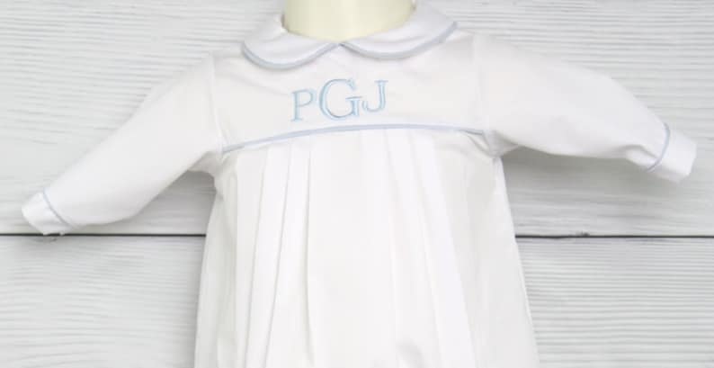 Christening Gown, Boys Baptism Outfit, Christening Gowns, Heirloom Christening Gown, Boys Christening Outfit, Boy Christening Gowns 292062 image 2