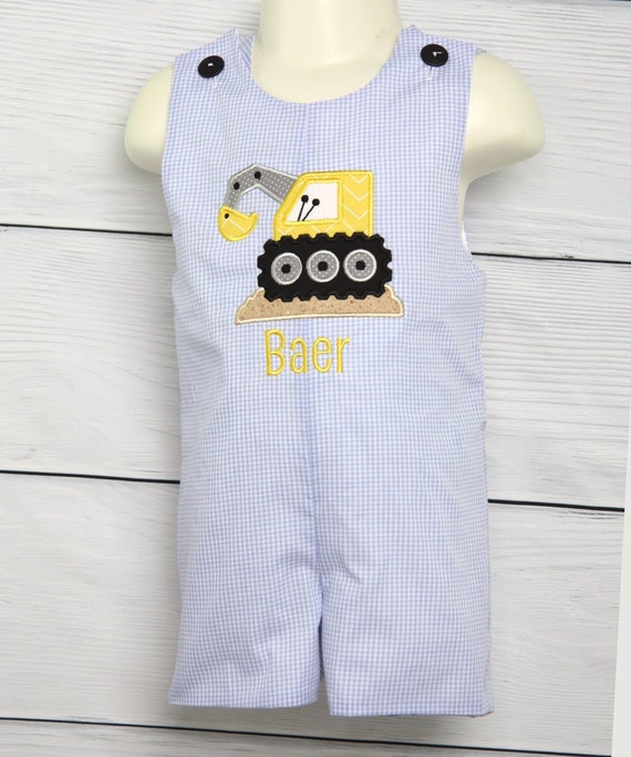 Construction Birthday Outfit, Construction Romper, Construction Smash Cake Outfit, Construction Cake Smash Outift, Zuli Kids 292901 Il_570xn