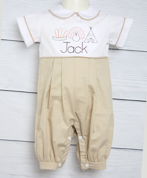 newborn boy thanksgiving outfit