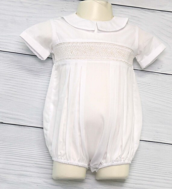 smocked baby boy clothes