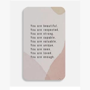 Affirmationskarten, Lunchbox-Notizen, kleine Kärtchen, Einschluss-Notizen Ermutigung