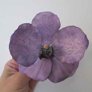 Realistic Vanda orchid sugar flower cake topper, lovely sugar orchid for wedding cakes, birthday, Mothers' day, any celebration cake