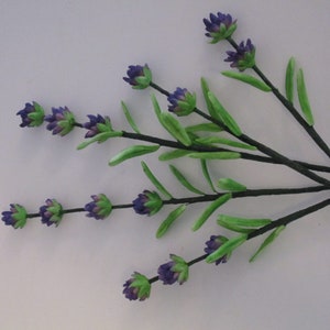 Delicate Lavender sugar flowers cake topper, Pretty gumpaste filler flowers for cakes, Sugar flowers for bridal cakes, Wedding sugar flowers