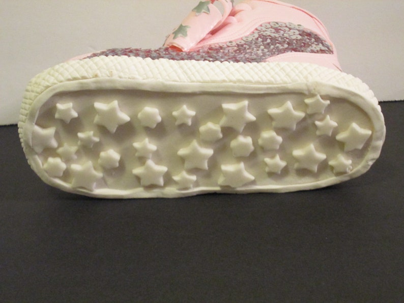 high top sneaker cake topper girls tweens sequins glitter sparkle gum paste sugar