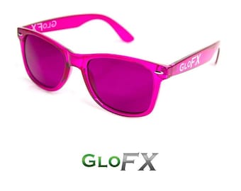 GloFX Magenta Color Therapy Glasses Chakra Glasses Enhance Feelings of Internal Relaxation