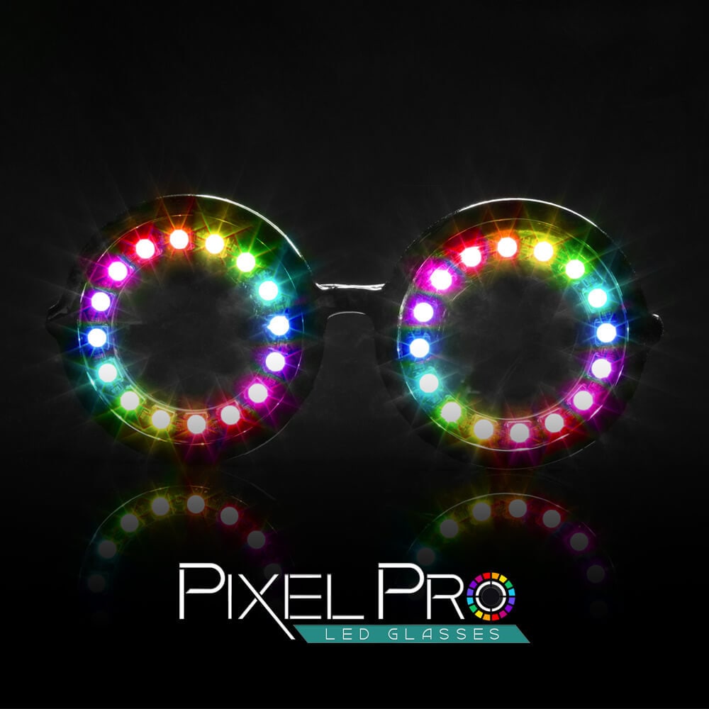 LED Glasses Sunglasses Goggles For Party Dancing Glowing LED Mask Rave  Glasse EDM Party DJ Stage Laser Show - DJ Drops and Jingles