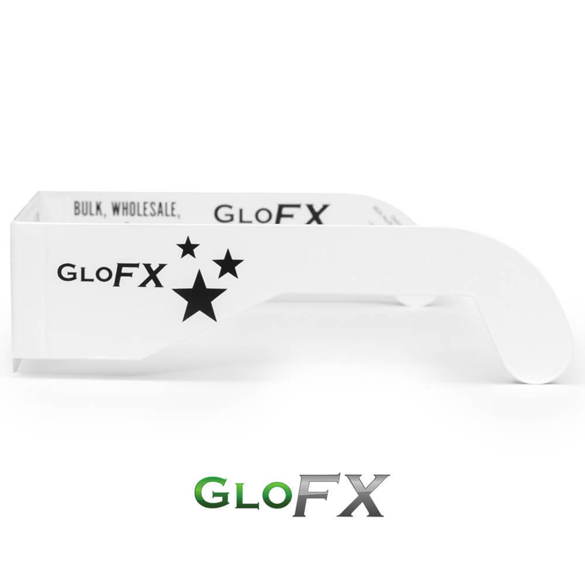 GloFX 20 Pack Paper Cardboard Diffraction Glasses | 3D Rainbow Prism Galaxy Spiral Lens Effect | Perfect For Fireworks, Sunsets, Clubs, Concerts, Music Festivals EDM Rave Party