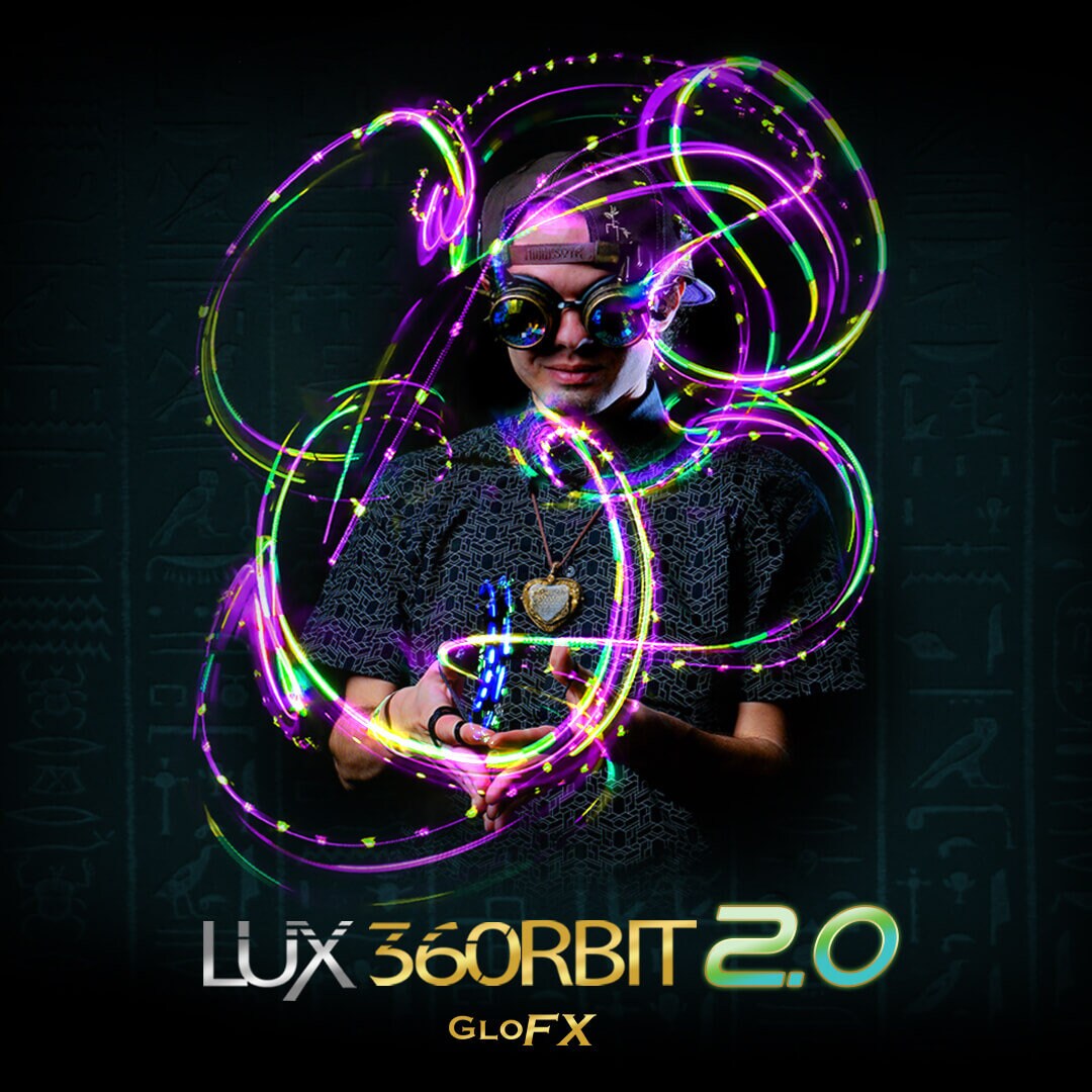 Light Show Lightshows Rave Lux Glove Set 2.0-10 LED Professional Gloves