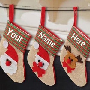 Personalized Mini Christmas Stocking