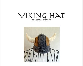 Viking Hat Knitting Pattern