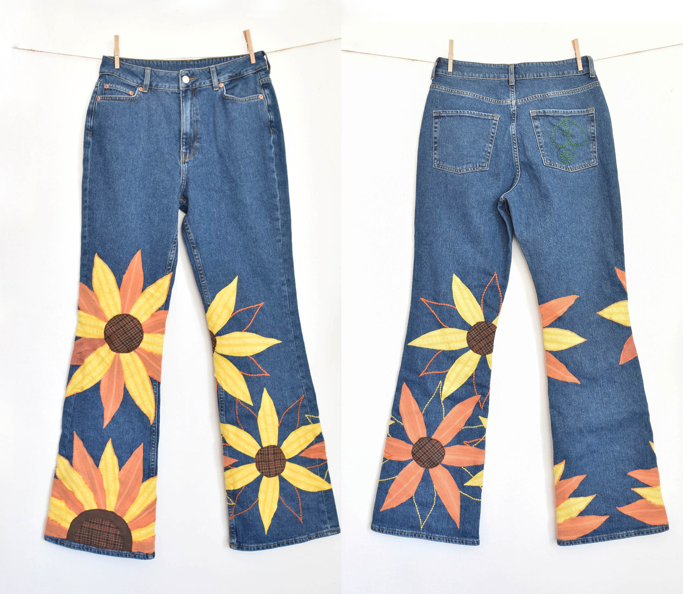 パンツ bell bottom denim pants(unisex)/cinnamon bell bottom denim pants(unisex)/cinnamon | KNUTH MARF