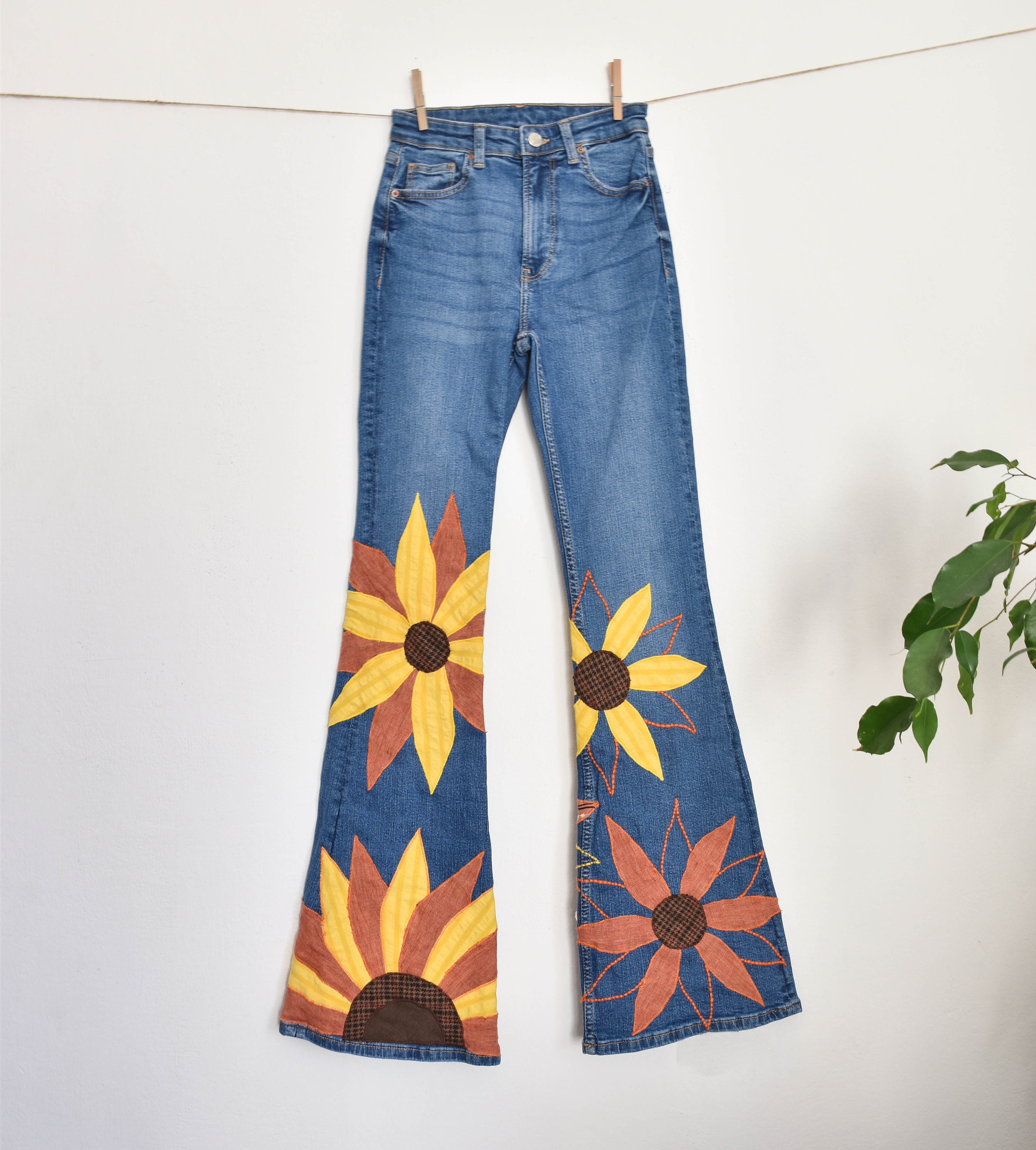 パンツ bell bottom denim pants(unisex)/cinnamon bell bottom denim pants(unisex)/cinnamon | KNUTH MARF