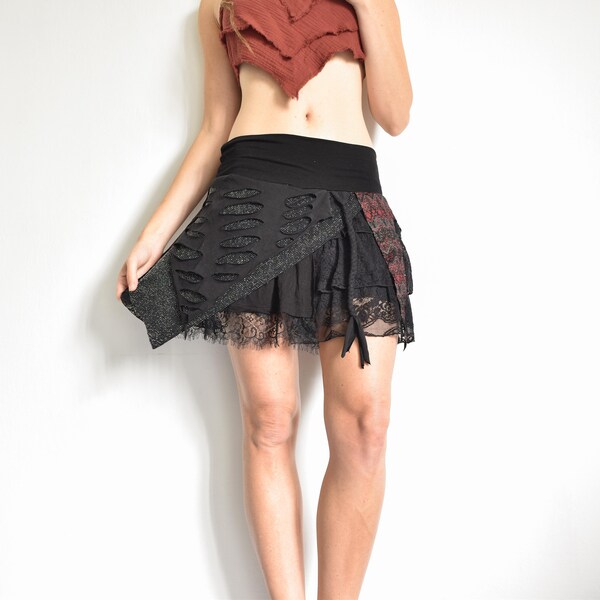 Tattered Skirt - Etsy