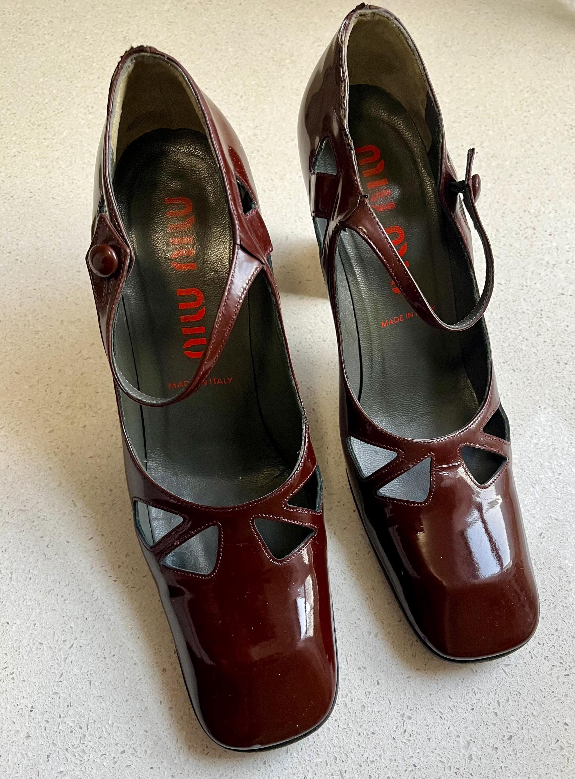 Miu Miu Mary Janes - Etsy