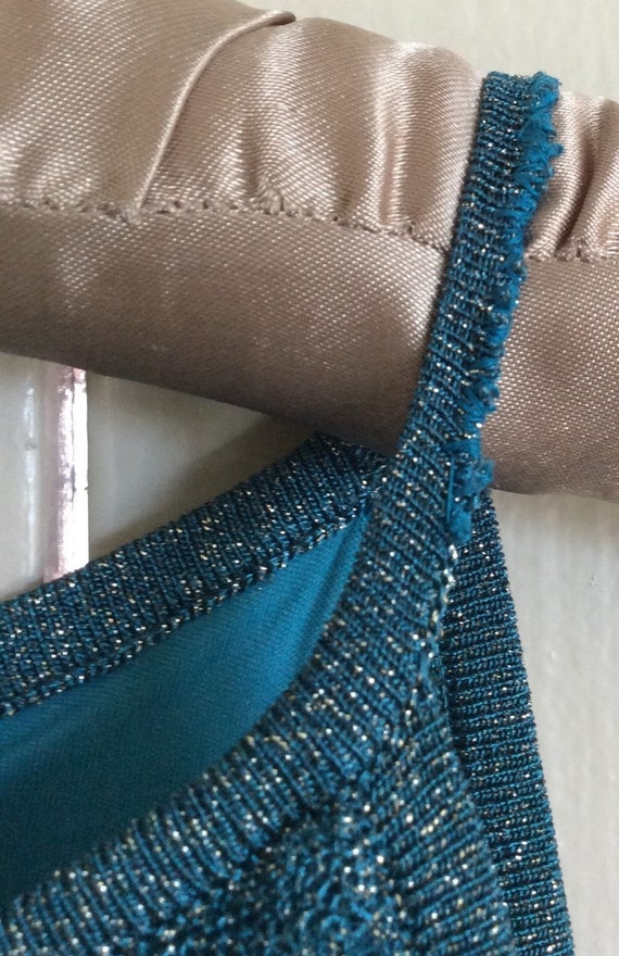 Vintage Missoni - Teal Sparkle Dress - Gem